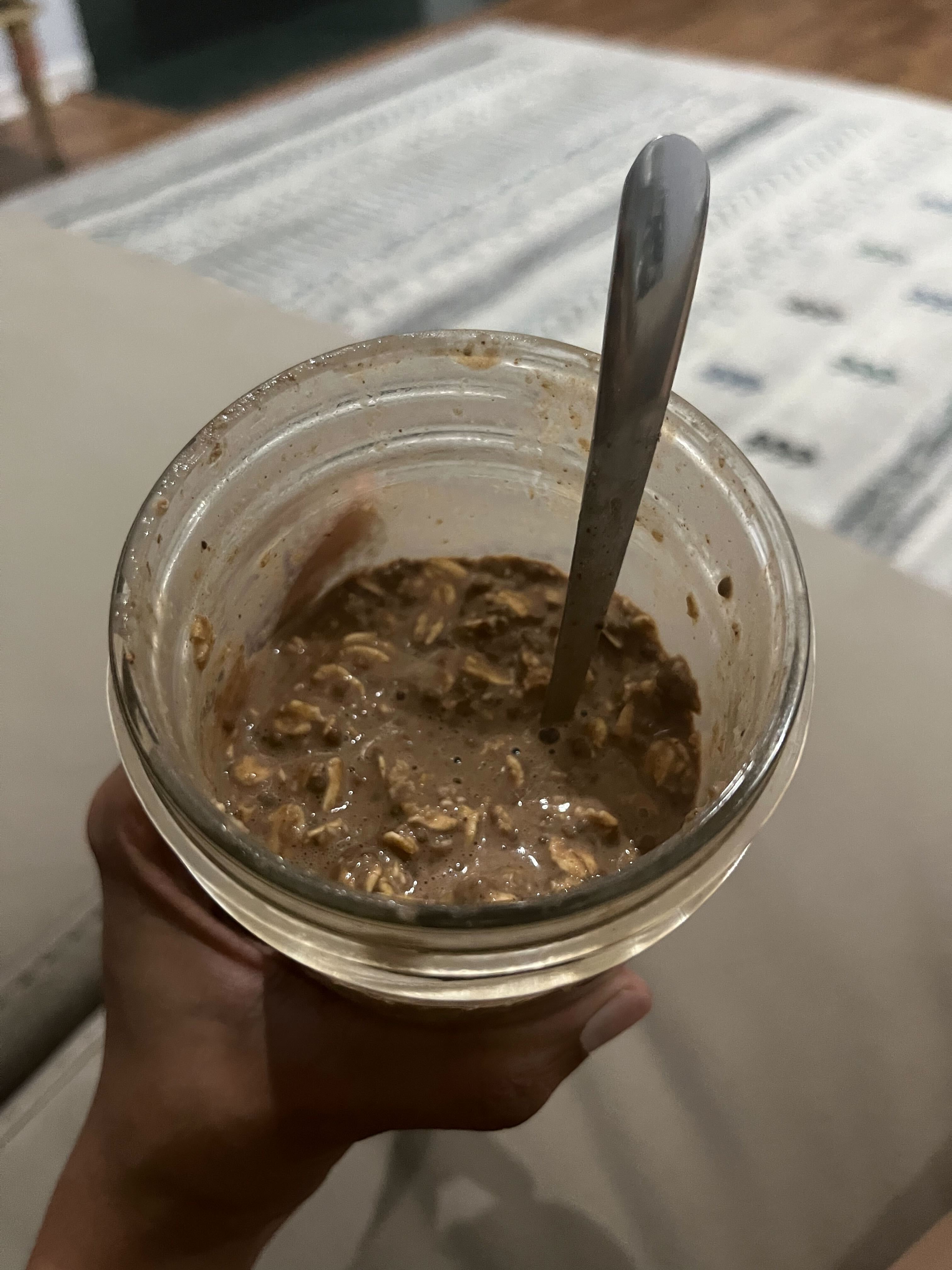 Overnight Oats in the morning